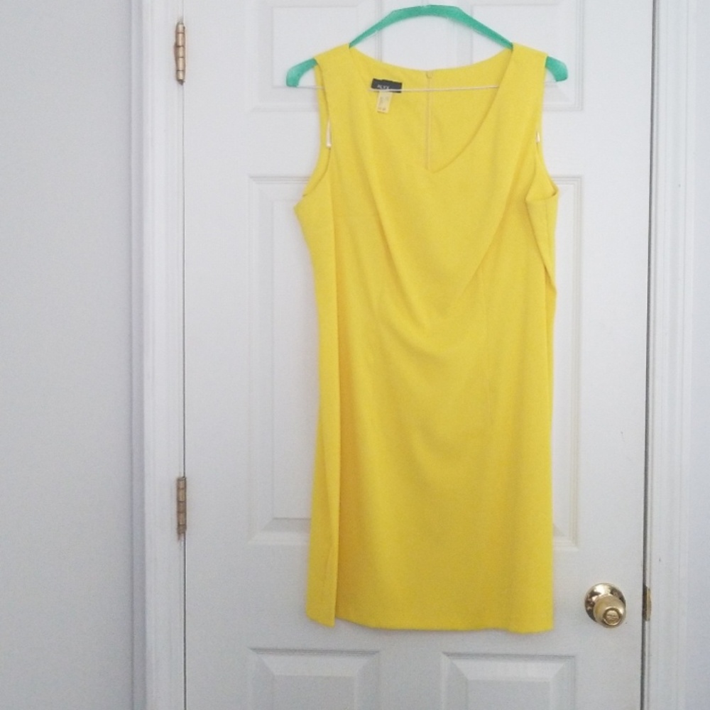 Vibrant sheath work dress